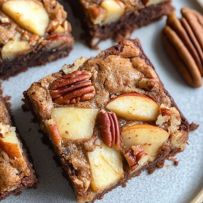 Apple Brownies