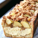 Apple Crisp Cheesecake Bread