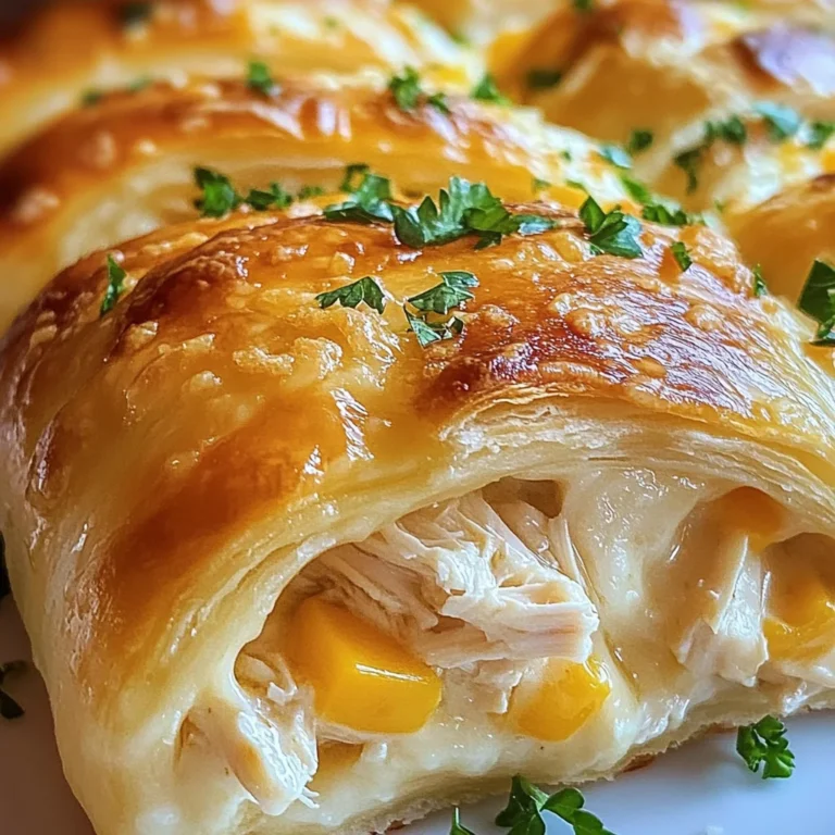 Cheesy Chicken Crescent Rolls: A Must-Try Comfort Food!