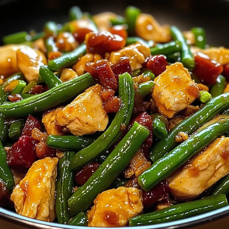 Chicken and Green Bean Stir-Fry: Quick and Delicious Dinner!