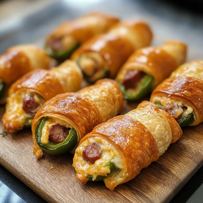 Jalapeno Popper Pigs in a Blanket