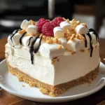Marshmallow Whip Cheesecake : No-Bake Dream Dessert