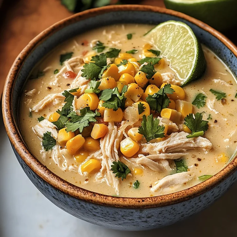 Mexican Street Corn White Chicken Chili Recipe