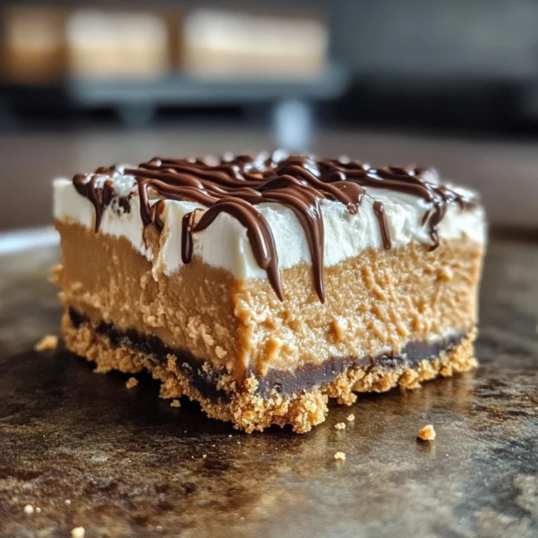 No Bake Peanut Butter Cheesecake Bars