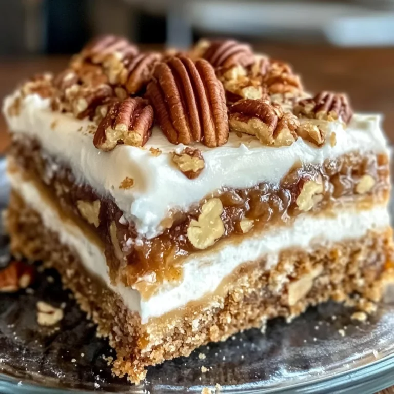 Pecan Pie Lasagna – A No-Bake Dream Dessert