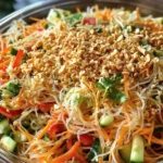 Spring Roll Salad with Spicy Ginger Dressing: An Incredible Ultimate Recipe