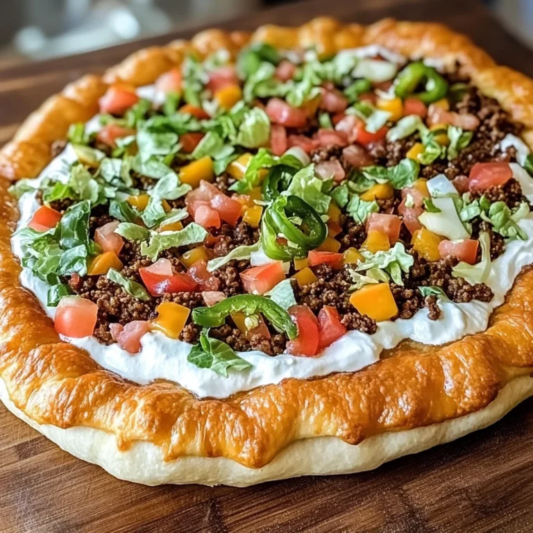 Taco Pizza Appetizer: A Delightful Fusion of Flavors