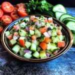 crisp cucumber salsa