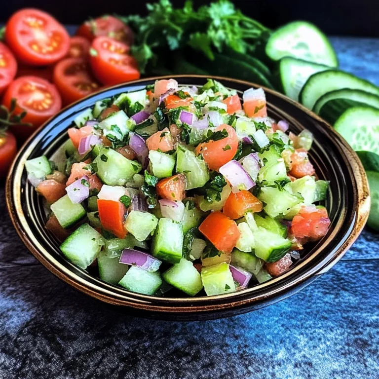 crisp cucumber salsa