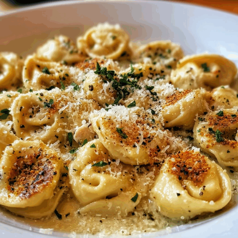 Garlic Parmesan Chicken Tortellini