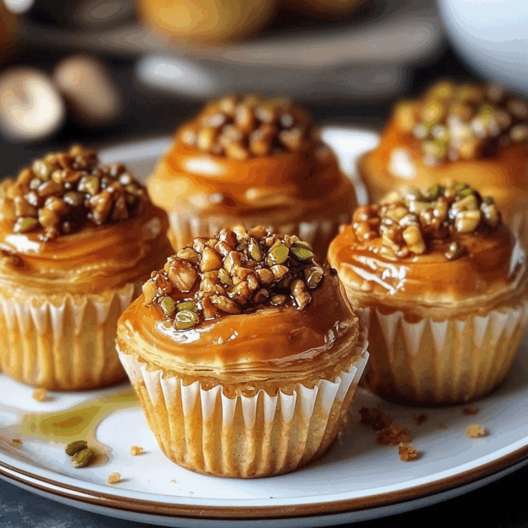 Baklava Muffins: The Perfect Fusion of Classic Greek Pastry and Modern Convenience