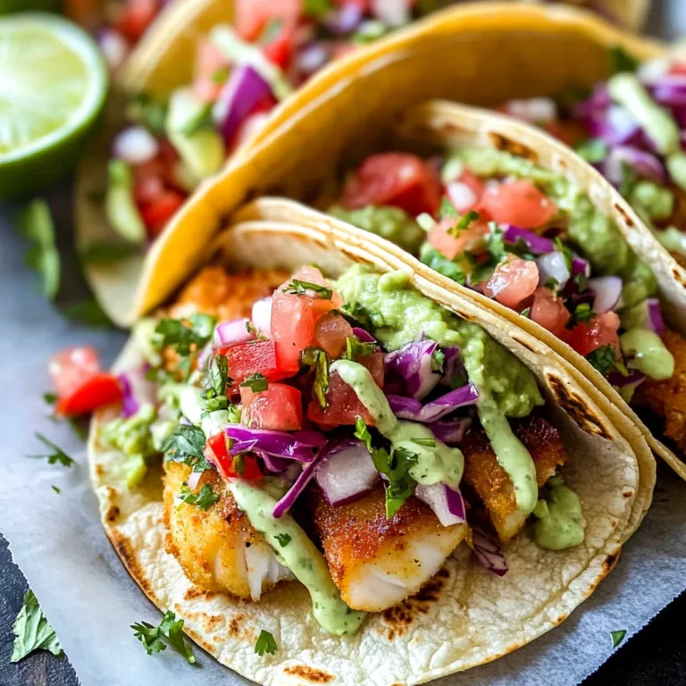 Baja Fish Tacos Recipe