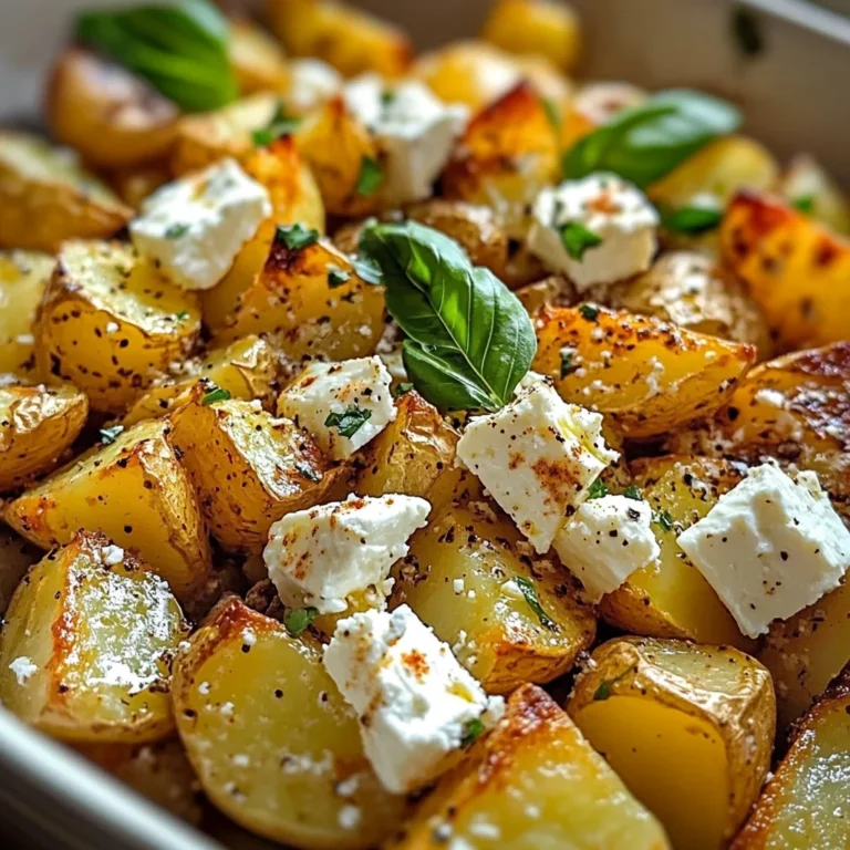 Baked Feta Potatoes