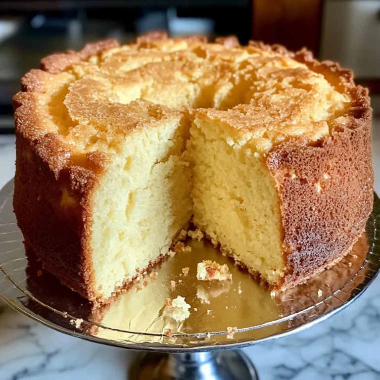 Classic Million Dollar Pound Cake