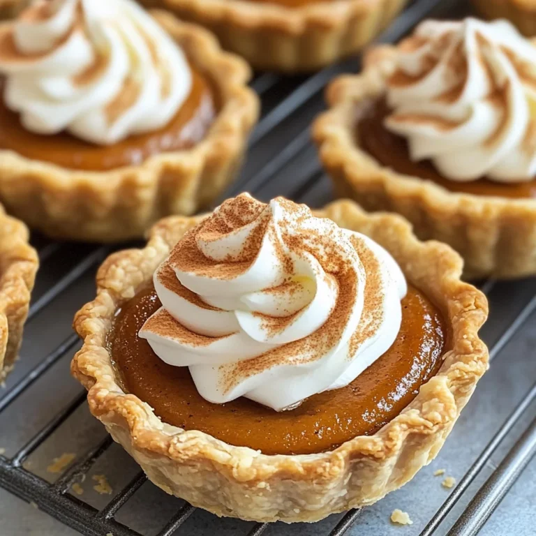 Mini Pumpkin Pies