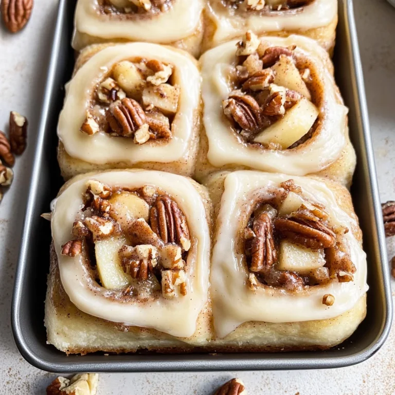 Soft-Baked Apple Cinnamon Rolls