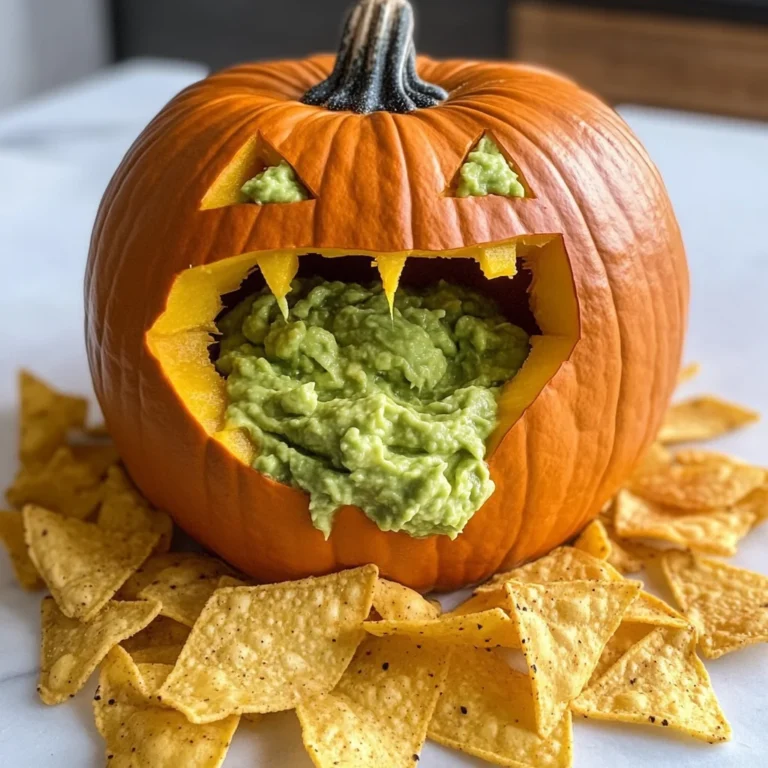 Throwing Up Pumpkin Guacamole Recipe