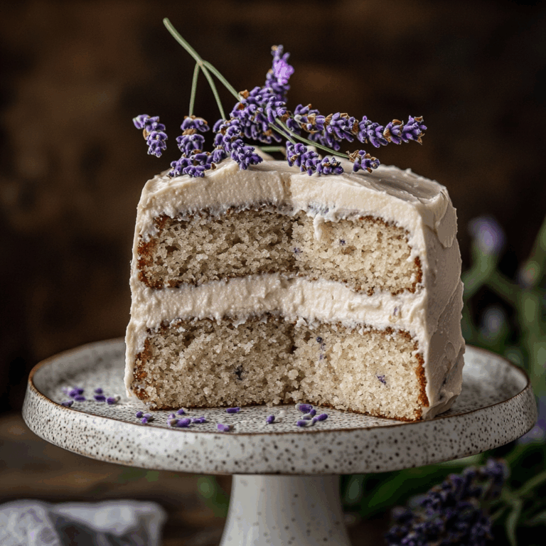 London Fog Cake