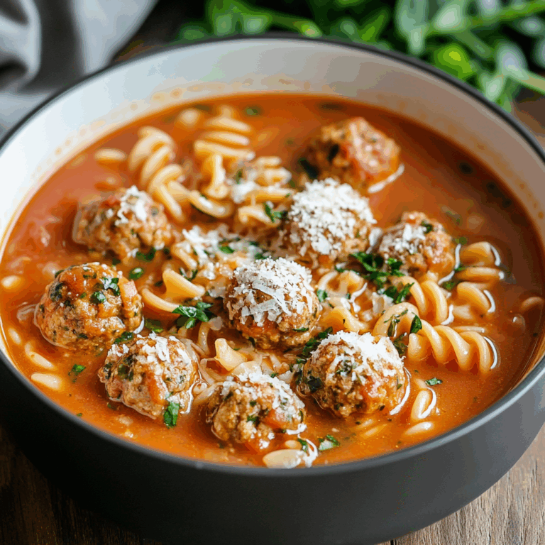 Meatball Soup