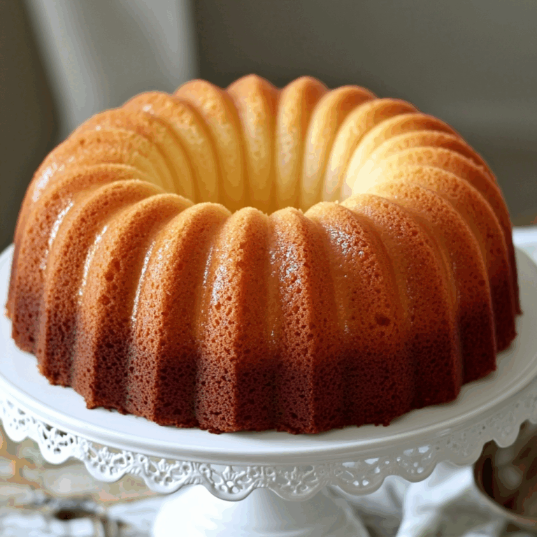 Million Dollar Pound Cake Recipe