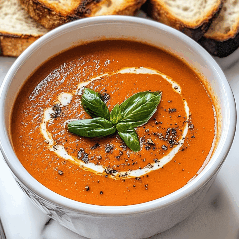 Copycat Panera Tomato Soup Recipe