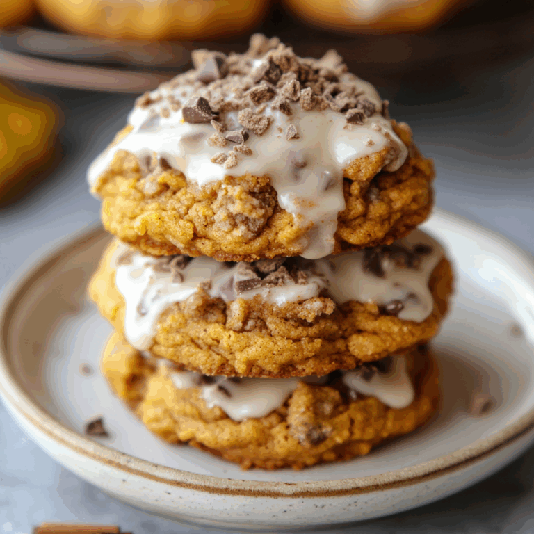 Copycat Crumbl Pumpkin Cake Cookies