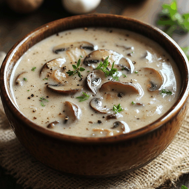 Creamy Mushroom Soup