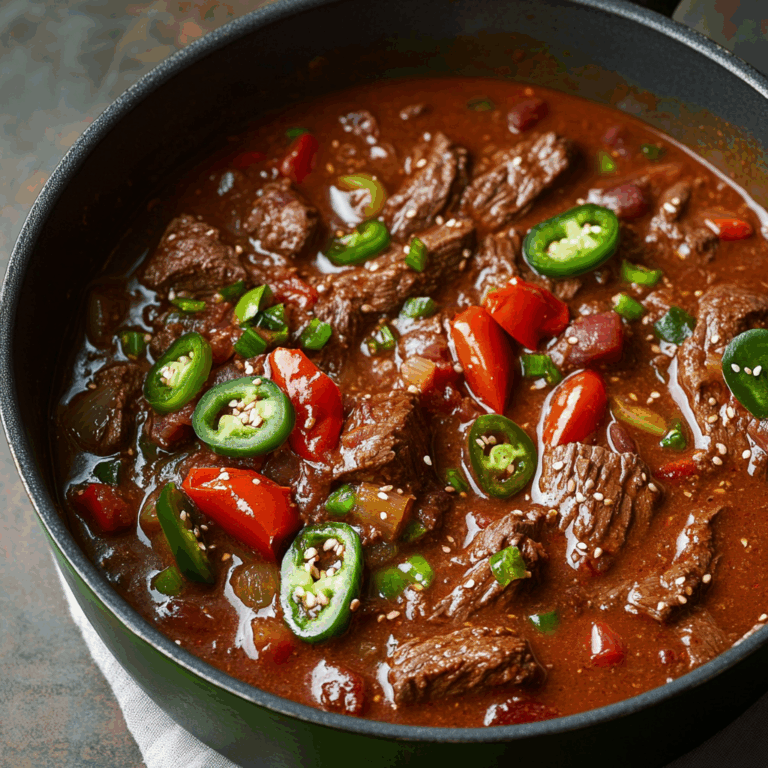 Korean Chile Con Carne