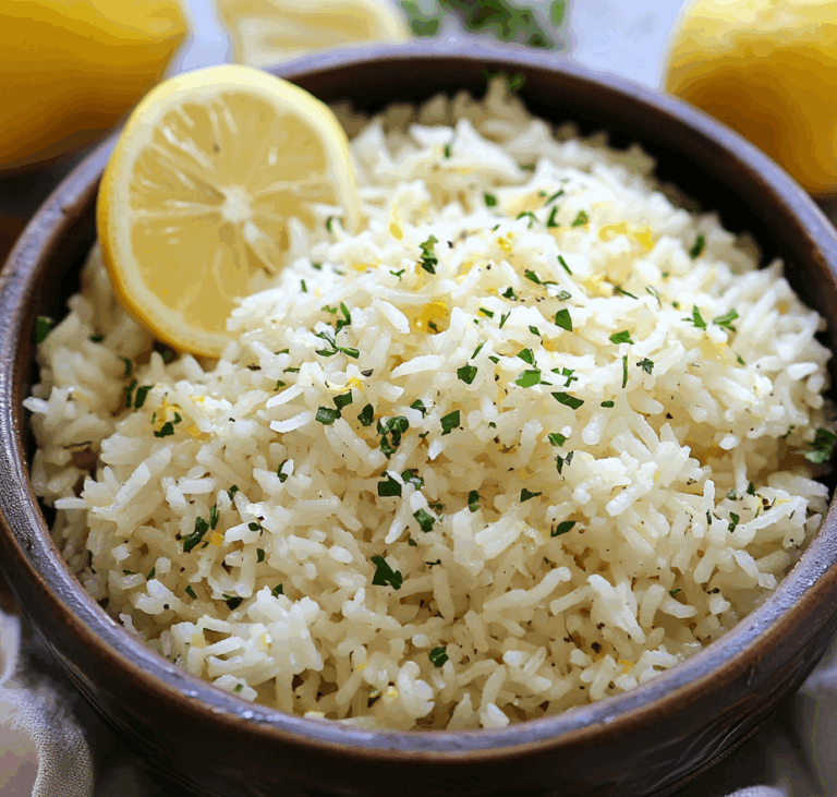 Light and Flavorful Greek Lemon Rice for Every Occasion