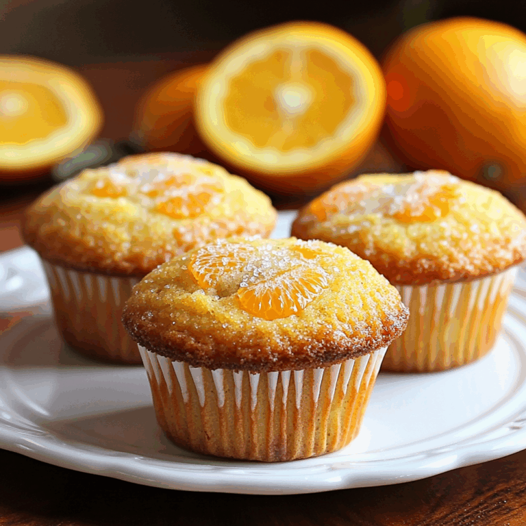 Orange and Cardamom Muffins