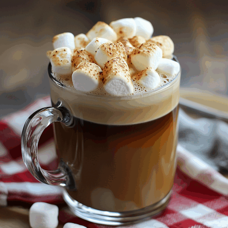 Toasted vegan marshmallows Coffee Syrup