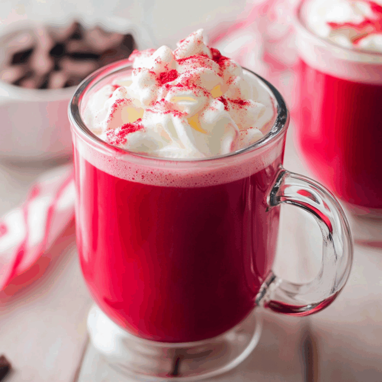 Red Velvet Hot Chocolate Recipe