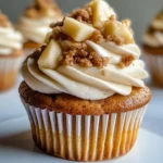 Apple Crisp Cupcakes