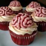 Bleeding Brain Cupcakes