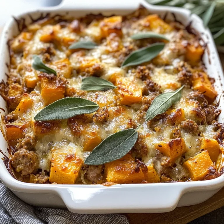 Butternut Squash Casserole