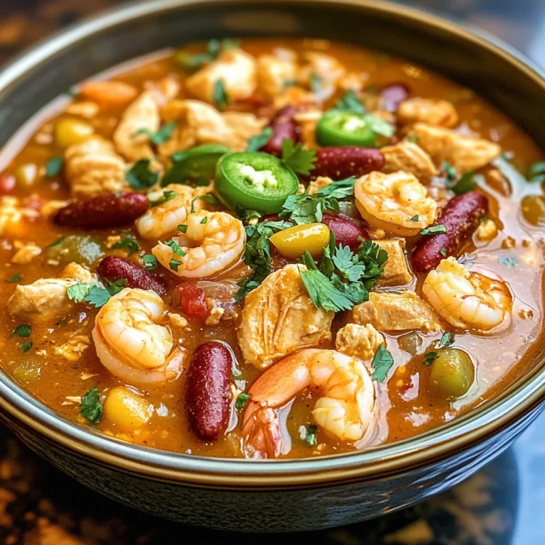 Cajun White Chicken Chili
