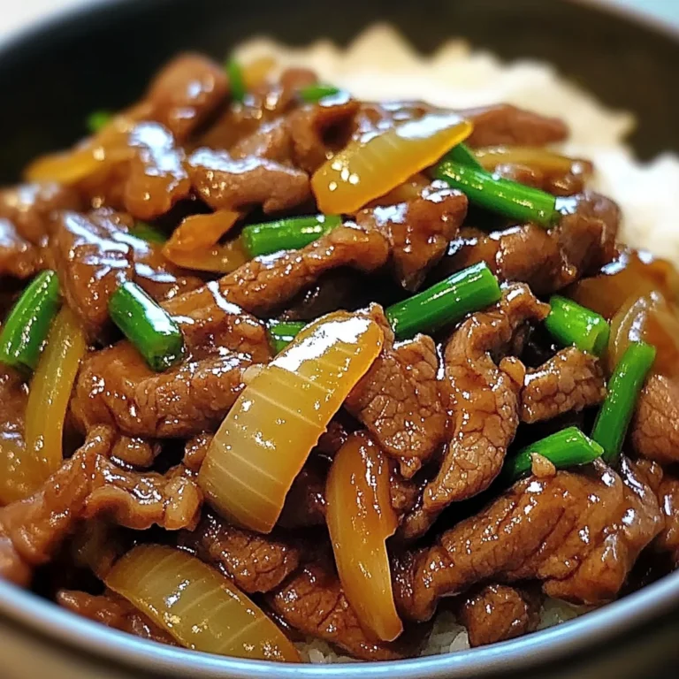 Chinese-Style Stir-Fried Beef with Sweet Onions