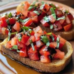 Classic Italian Bruschetta