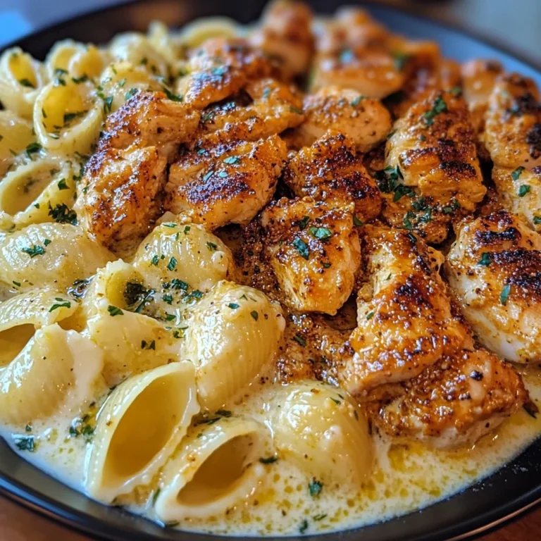 Creamy Cajun Chicken Pasta with Garlic Butter