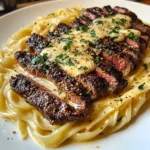 Creamy Cajun Steak Alfredo