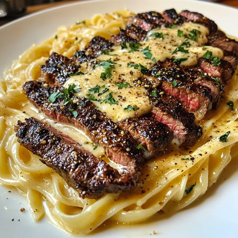 Creamy Cajun Steak Alfredo