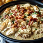 Creamy Chicken Bacon Stroganoff