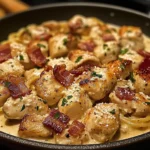 Creamy One-Pan Chicken Carbonara