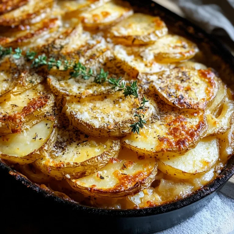 French Onion Potato Bake