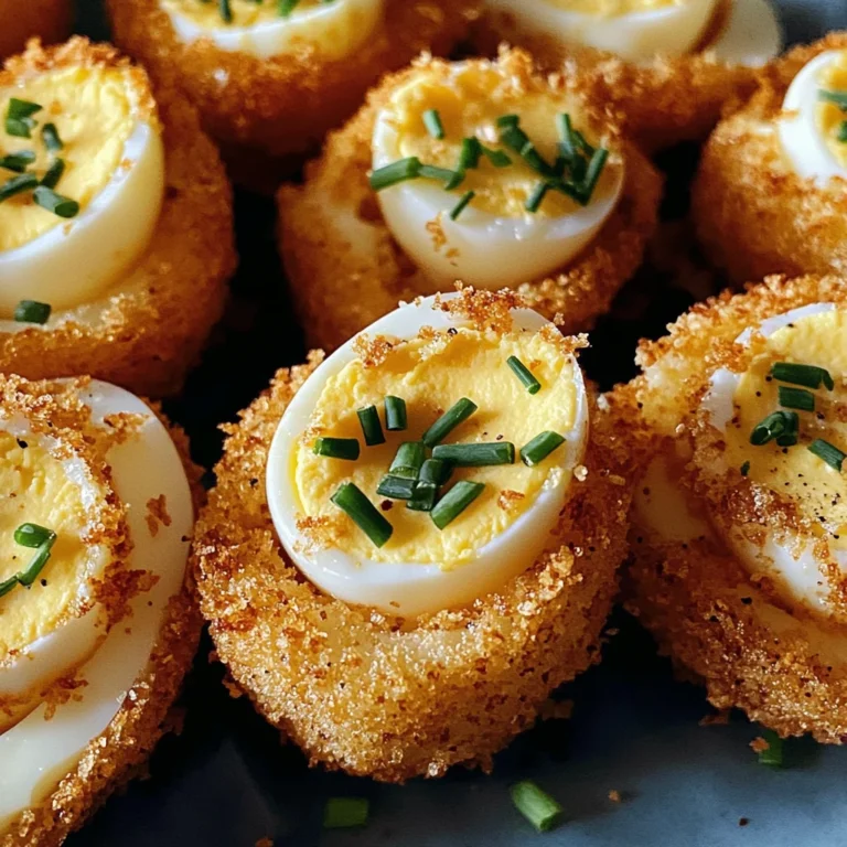 Fried Deviled Eggs