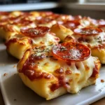 Irresistible Mini Deep Dish Crescent Roll Pizzas in 25 Minutes