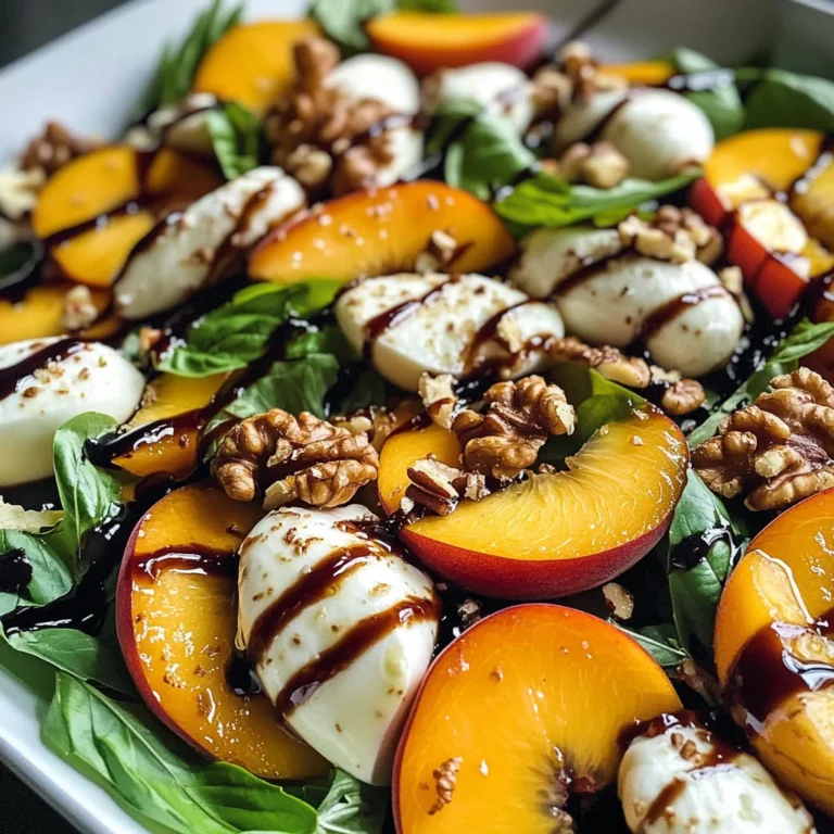 Millionaire Peach Salad