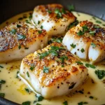 Pan-Seared Cod with Garlic Cream Sauce: An Amazing Ultimate Recipe