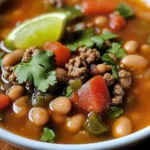 Pinto Beans Green Chile And Beef Soup