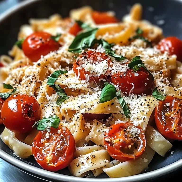 Roasted Tomato Garlic Pasta: A Deliciously Simple Recipe for Any Occasion